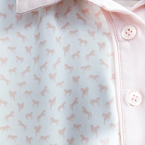 Free People Horse Print Blouse - Picture 4 of 8